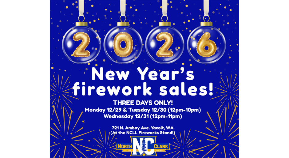 New Years Fireworks! Three Days ONLY!